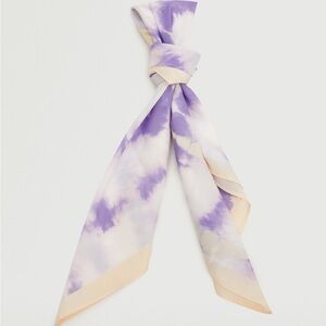 MANGO Tie-dye scarf